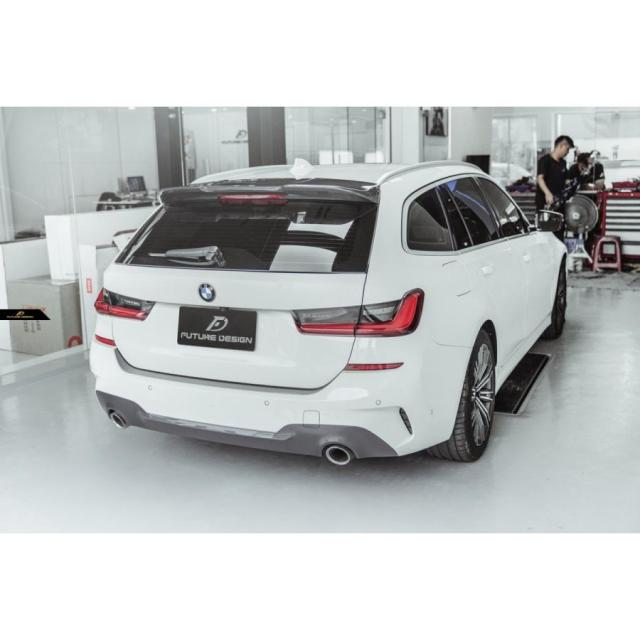 【FUTURE DESIGN】BMW 3シリーズ G21 ツーリング リアスポイラー 本物DryCarbon ドライカーボン エアロ カスタム パフォーマンス_2