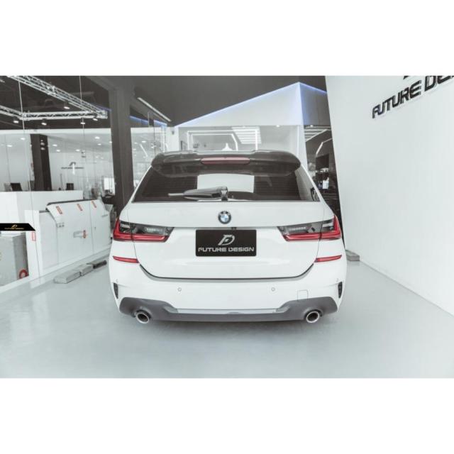 【FUTURE DESIGN】BMW 3シリーズ G21 ツーリング リアスポイラー 本物DryCarbon ドライカーボン エアロ カスタム パフォーマンス_4