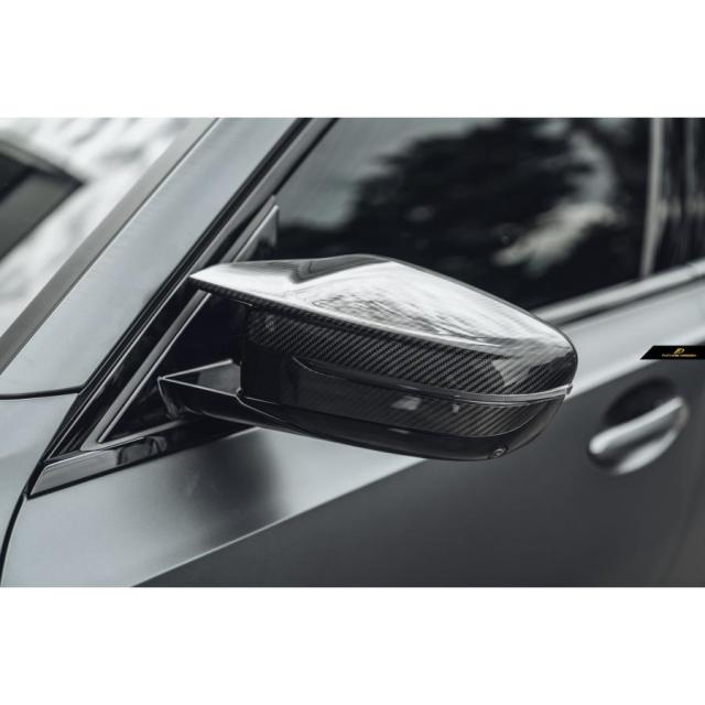 【FUTURE DESIGN】BMW 3シリーズ G80 M3 セダン 専用 ドアミラー カバー Carbon カーボン エアロ カスタム