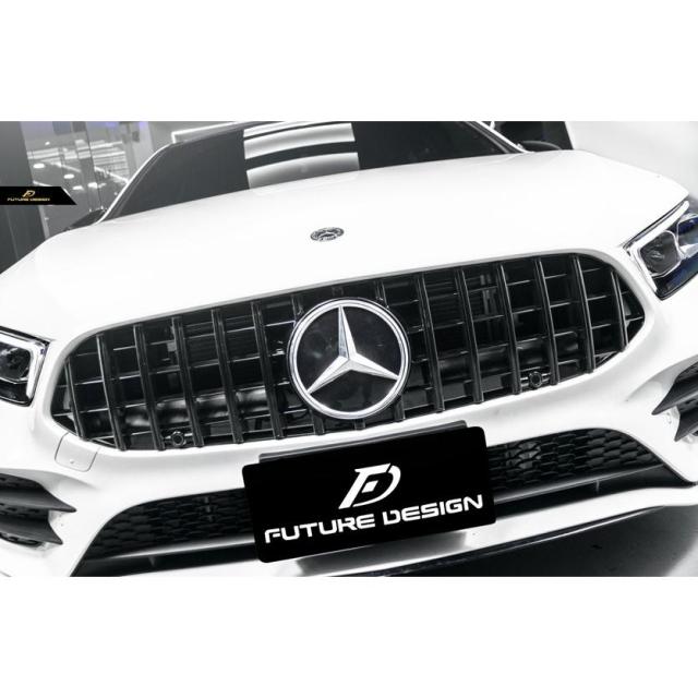 BENZ メルセデス・ベンツ A-Class W177 前期車 用GTR パナメリカーナ グリル GTグリル A180 A200 A35 A45 AMG ブラック仕様 スポーツ
