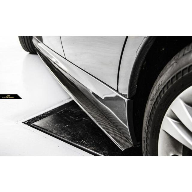 BMW 3シリーズ E90 セダン E91 ツーリング 前期車 Mスポーツ サイド用 スカート ステップ スポイラー 本物DryCarbon ドライカーボン