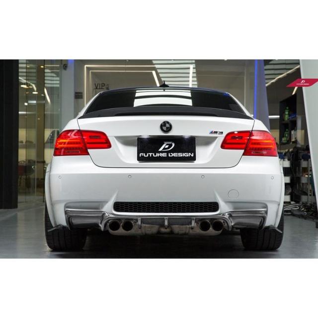 BMW E92 E93 M3リアバンパー用 カーボン ディフューザー DryCarbon 本物ドライカーボン パフォーマンス GTS V スポイラー