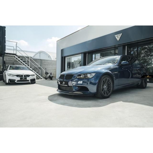 BMW 3シリーズ E90 E92 E93 M3フロント用カーボン リップスポイラー DryCarbon ドライカーボン パフォーマンス MODE スタイル_4
