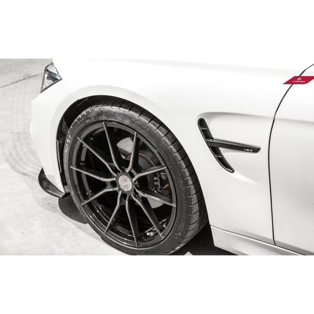 BMW 3シリーズ F30 セダン F31 ツーリング 用 M3タイプ ダクト付 フロント フェンダーセット ワイドフェンダー Mフェンダー パフォーマンス_2