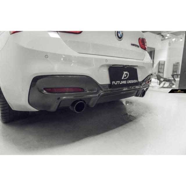 BMW 1シリーズ F20 後期車 LCI Mスポーツ リアディフューザー 本物Carbon カーボン カスタム エアロ パフォーマンス