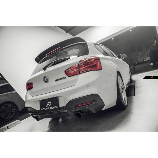 BMW 1シリーズ F20 後期車 LCI Mスポーツ リアディフューザー 本物Carbon カーボン カスタム エアロ パフォーマンス_1