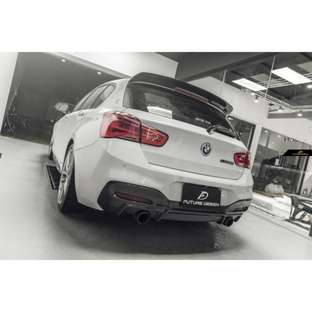 BMW 1シリーズ F20 後期車 LCI Mスポーツ リアディフューザー 本物Carbon カーボン カスタム エアロ パフォーマンス_2