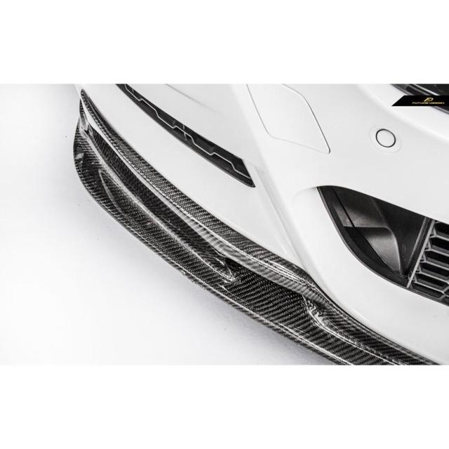 BMW 3シリーズ F30 F31 Mスポーツ フロントバンパー用カーボン リップスポイラー スポイラー 本物Carbon カーボン パフォーマンス DD スタイル_5