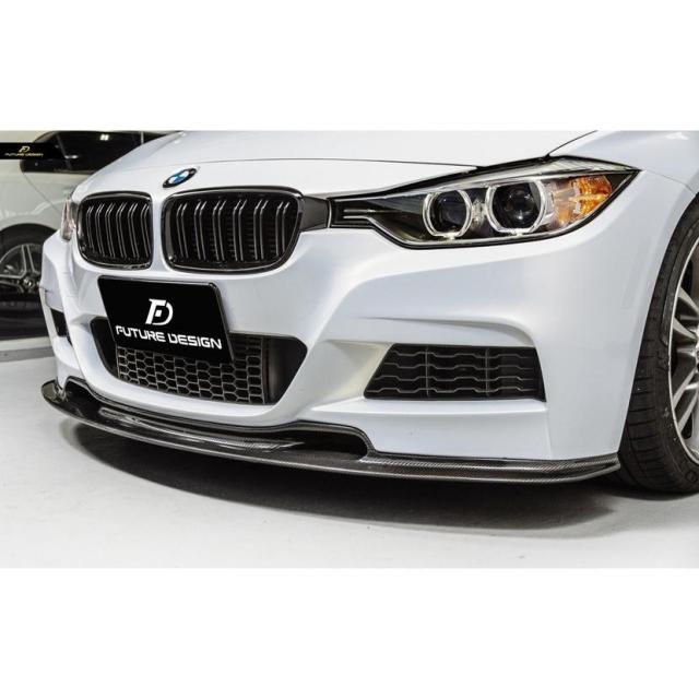 BMW 3シリーズ F30 F31 Mスポーツ フロントバンパー用カーボン リップスポイラー スポイラー 本物DryCarbon ドライカーボン パフォーマンス V S スタイルの通販は