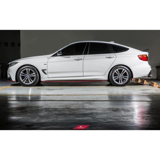 BMW 3シリーズ F34 3GT M-TECH スカート用カーボン サイドステージ スカート スポイラー DryCarbon ドライカーボン パフォーマンス_1