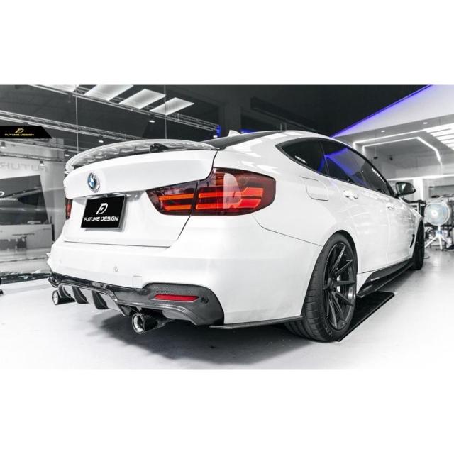 BMW 3シリーズ F34GT Mスポーツ M-TCEH用カーボン ディフューザー DryCarbon ドライカーボン エアロ パフォーマンス_1