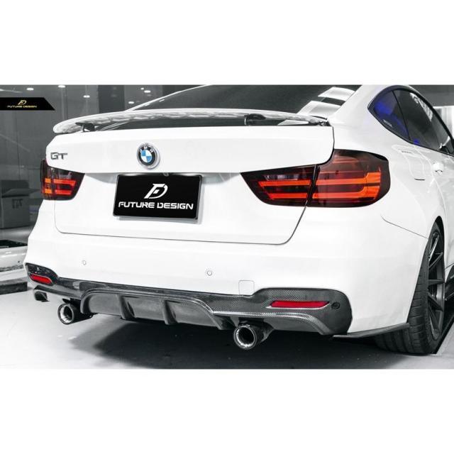 BMW 3シリーズ F34GT Mスポーツ M-TCEH用カーボン ディフューザー DryCarbon ドライカーボン エアロ パフォーマンス_2