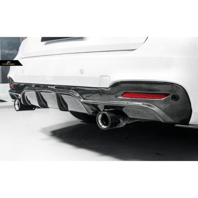 BMW 3シリーズ F34GT Mスポーツ M-TCEH用カーボン ディフューザー DryCarbon ドライカーボン エアロ パフォーマンス_3