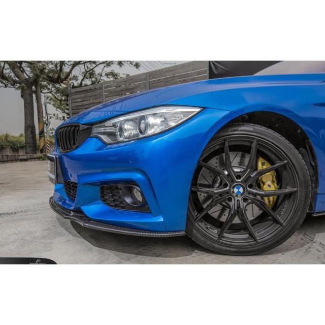 BMW 4シリーズ F32 F33 F36 Mスポーツ フロントバンパー用カーボン リップスポイラー 本物DryCarbon ドライカーボン M-TECH RIG_2