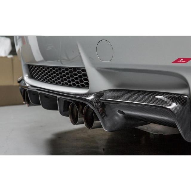 BMW E92 E93 M3リアバンパー用 カーボン ディフューザー DryCarbon 本物ドライカーボン パフォーマンス GTS-V スポイラー_1