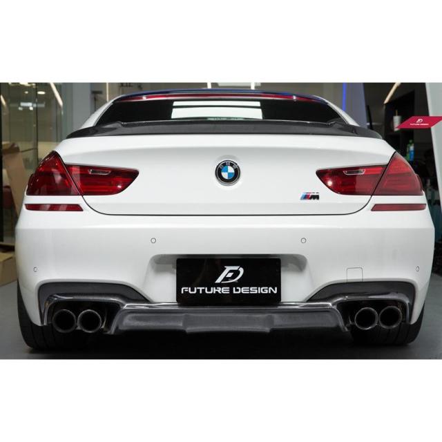 BMW 6シリーズ F06 F12 F13 Mスポーツバンパー用カーボン ディフューザー DryCarbon ドライカーボン パフォーマンス DD M-TECH