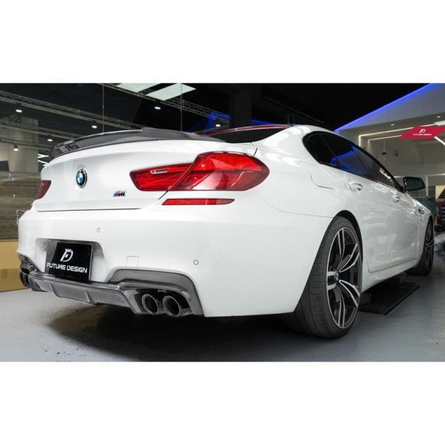 BMW 6シリーズ F06 F12 F13 Mスポーツバンパー用カーボン ディフューザー DryCarbon ドライカーボン パフォーマンス DD M-TECH_1