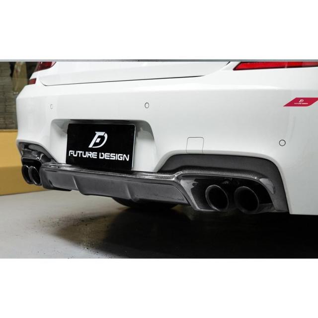 BMW 6シリーズ F06 F12 F13 Mスポーツバンパー用カーボン ディフューザー DryCarbon ドライカーボン パフォーマンス DD M-TECH_2