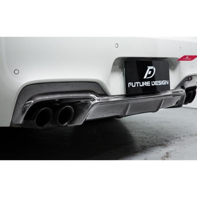 BMW 6シリーズ F06 F12 F13 Mスポーツバンパー用カーボン ディフューザー DryCarbon ドライカーボン パフォーマンス DD M-TECH_4