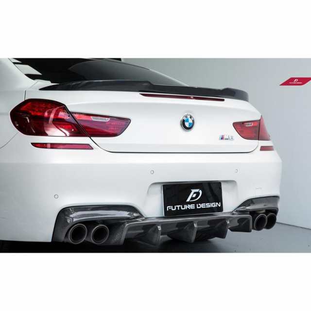 BMW 6シリーズ F06 F12 F13 Mスポーツバンパー用カーボン ディフューザー DryCarbon ドライカーボン パフォーマンス FD M-TECH M6の通販は