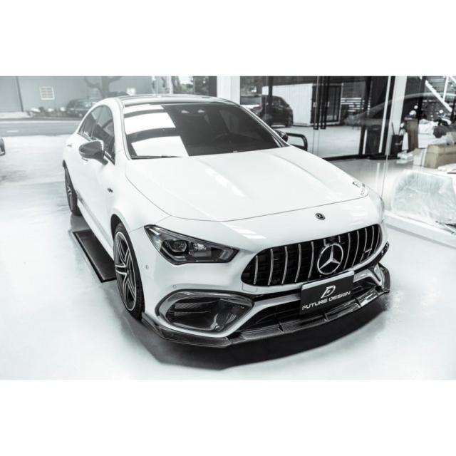 BENZ メルセデス・ベンツ CLA-Class W118 CLA45専用 フロント リップスポイラー 本物DryCarbon ドライカーボン エアロの通販は 106,000円