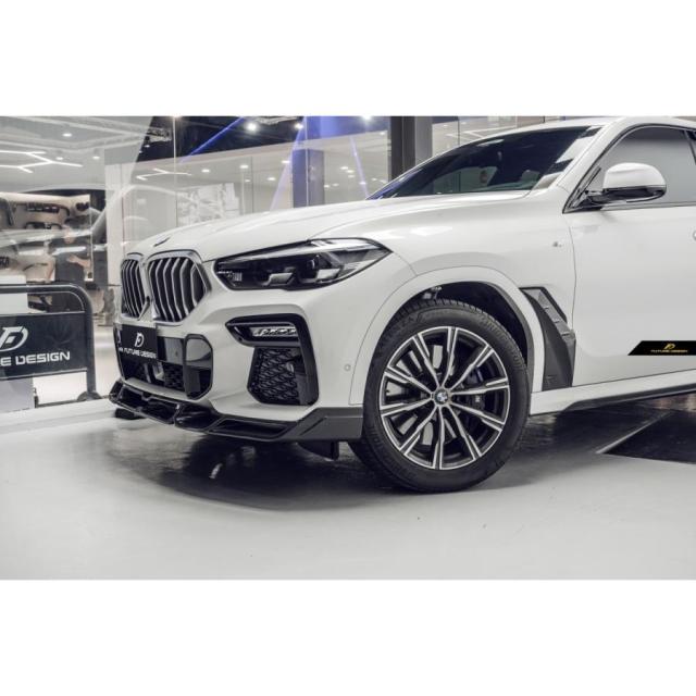 BMW Xシリーズ X6 G06 フロント フェンダー エアインテーク 本物DryCarbon ドライカーボン パフォーマンス カスタム エアロ_2