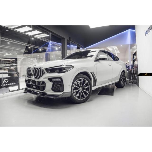 BMW Xシリーズ X6 G06 フロント フェンダー エアインテーク 本物DryCarbon ドライカーボン パフォーマンス カスタム エアロ_3