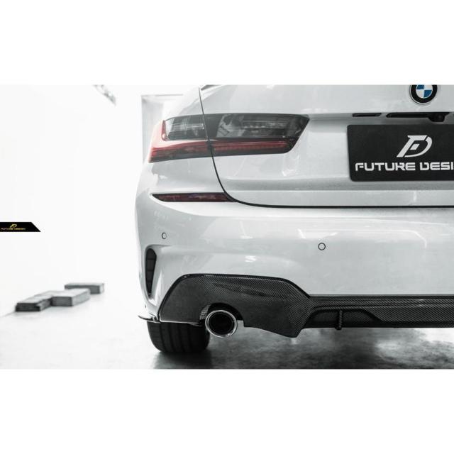 BMW 3シリーズ G20 G21 M-TECH Mスポーツ リアバンパー用 ディフューザー 本物DryCarbon ドライカーボン エアロ_2