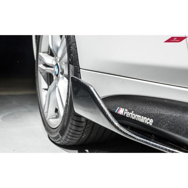 BMW 4シリーズ F32 F33 Mスポーツ サイドバンパー用カーボン サイドスカート サイドステージ スポイラー 本物DryCarbon ドライカーボン M-TECH FDGT_5
