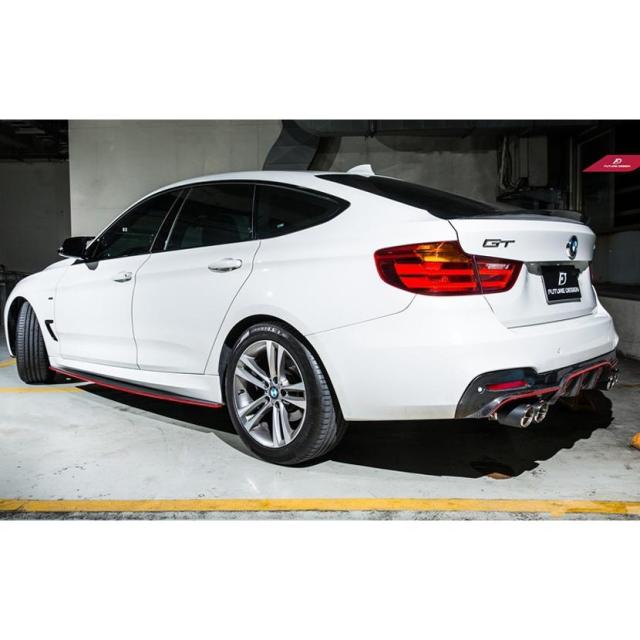 BMW 3シリーズ F34 3GT M-TECH スカート用カーボン サイドステージ スカート スポイラー DryCarbon ドライカーボン パフォーマンス_3