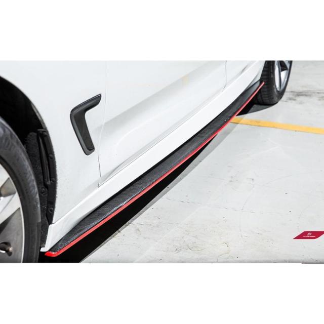 BMW 3シリーズ F34 3GT M-TECH スカート用カーボン サイドステージ スカート スポイラー DryCarbon ドライカーボン パフォーマンス_4