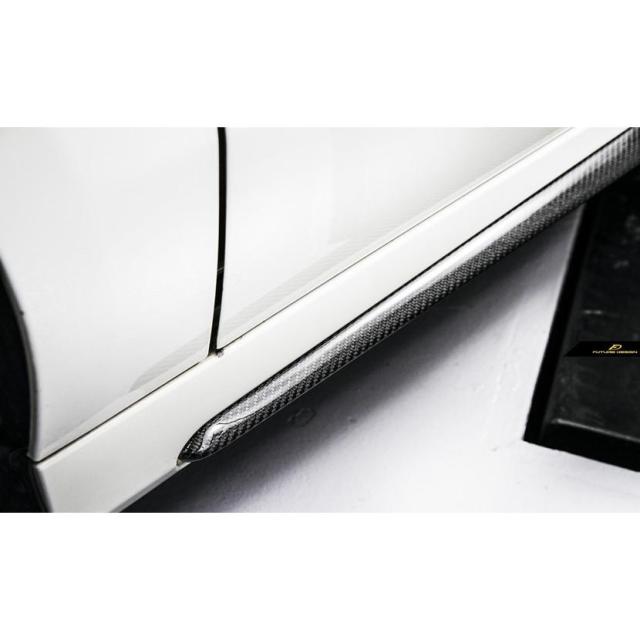 BENZ メルセデス・ベンツ W176 Aクラス エアロ サイドスカート 本物カーボン Carbon スポーツ AMG サイドステープ_2