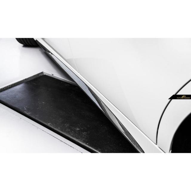 BENZ メルセデス・ベンツ W176 Aクラス エアロ サイドスカート 本物カーボン Carbon スポーツ AMG サイドステープ_3