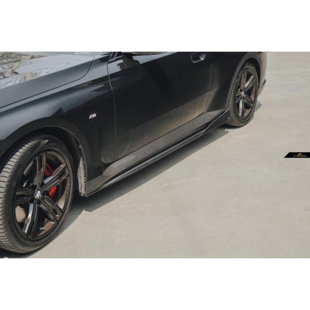 BMW 2シリーズ G42 クーペ サイドスカート 本物DryCarbon ドライカーボン エアロ カスタムの通販は