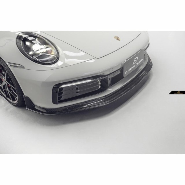 ポルシェ 911 992 Carrera カレラ フロント リップ スポイラー 本物Drycarbon ドライカーボン カスタム エアロの通販は
