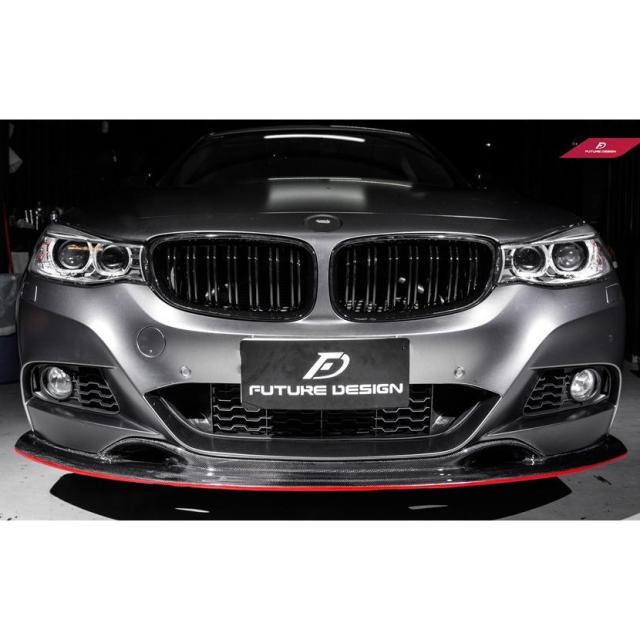 BMW 3シリーズ F34 3GT M-TECH フロント用カーボン リップスポイラー DryCarbon ドライカーボン パフォーマンス DD_1
