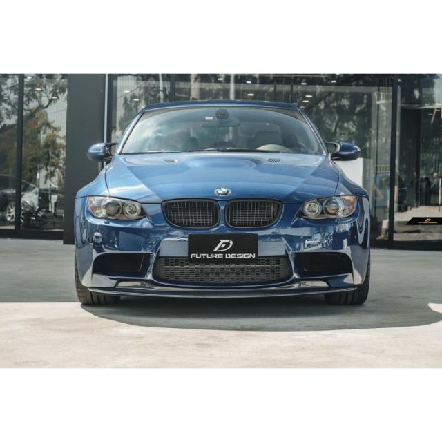 BMW 3シリーズ E90 E92 E93 M3フロント用カーボン リップスポイラー DryCarbon ドライカーボン パフォーマンス MODE スタイル_2