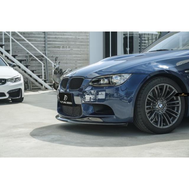 BMW 3シリーズ E90 E92 E93 M3フロント用カーボン リップスポイラー DryCarbon ドライカーボン パフォーマンス MODE スタイル_5