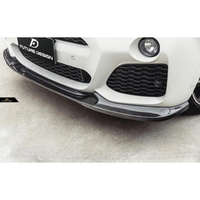 BMW Xシリーズ F26 X4 M-TECH フロント用カーボン リップスポイラー DryCarbon ドライカーボン パフォーマンス DD_4