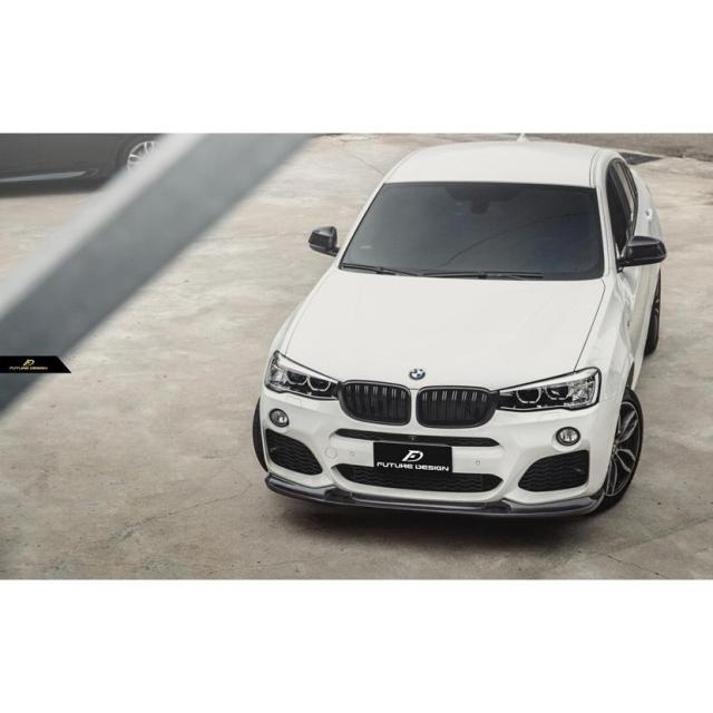 BMW Xシリーズ F26 X4 M-TECH フロント用カーボン リップスポイラー DryCarbon ドライカーボン パフォーマンス DD_6