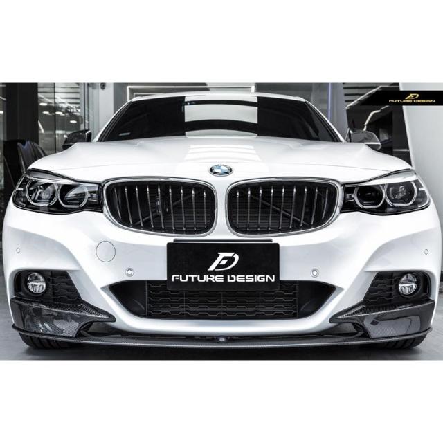 BMW 3シリーズ F34 3GT M-TECH フロント用カーボン リップスポイラー DryCarbon ドライカーボン パフォーマンス_1