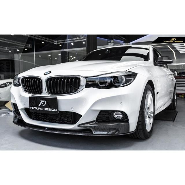 BMW 3シリーズ F34 3GT M-TECH フロント用カーボン リップスポイラー DryCarbon ドライカーボン パフォーマンス_2