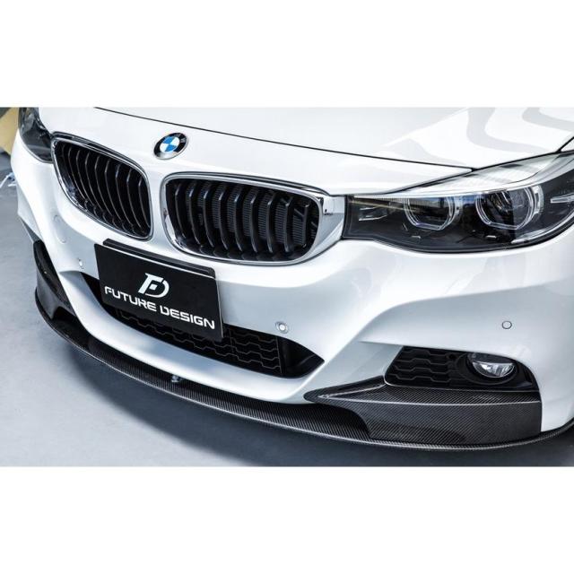 BMW 3シリーズ F34 3GT M-TECH フロント用カーボン リップスポイラー DryCarbon ドライカーボン パフォーマンス_3