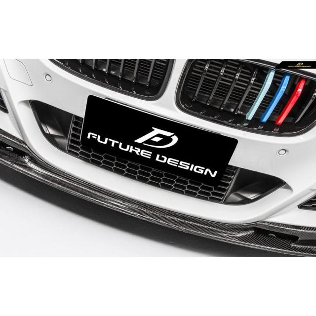 BMW 3シリーズ F30 F31 Mスポーツ フロントバンパー用カーボン リップスポイラー スポイラー 本物Carbon カーボン パフォーマンス DD スタイル_4