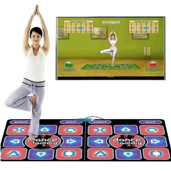 ダンスパッド 2人用 ノンスリップ設計 耐摩耗性 高感度センサー 滑り