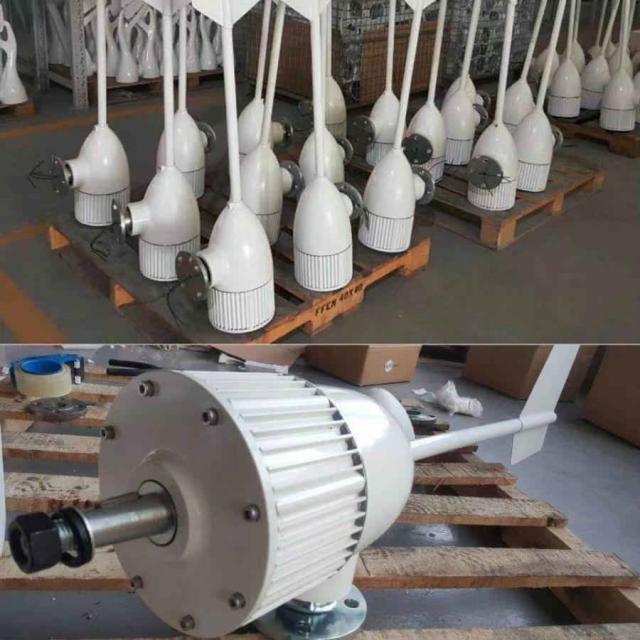 RX-1000H3 風力発電 家庭用 業務用 1000W 小型風力タービン発電機フィットホームライトやボート_3