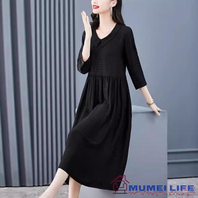 ギャザー 結婚式 叔母 服装 50代 ワンピース フォーマルドレス 食事会 両親 顔合わせ服装40代 70代 お見合い 母親 60代 祖母 上品 女性 黒 葬式の通販は