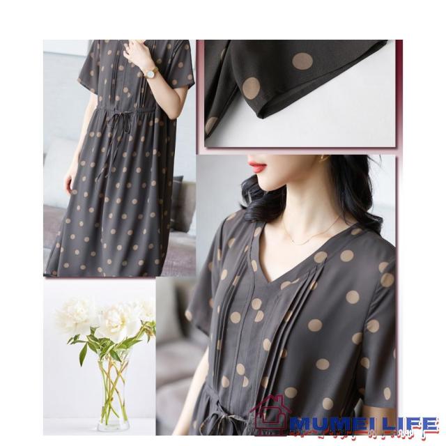 ギャザー ドット柄 結婚式ワンピース フォーマルドレス お食事会 両親 顔合わせ服装 お呼ばれ お見合い 50代 60代 70代 母親 祖母 甥 姪 シニアの通販は