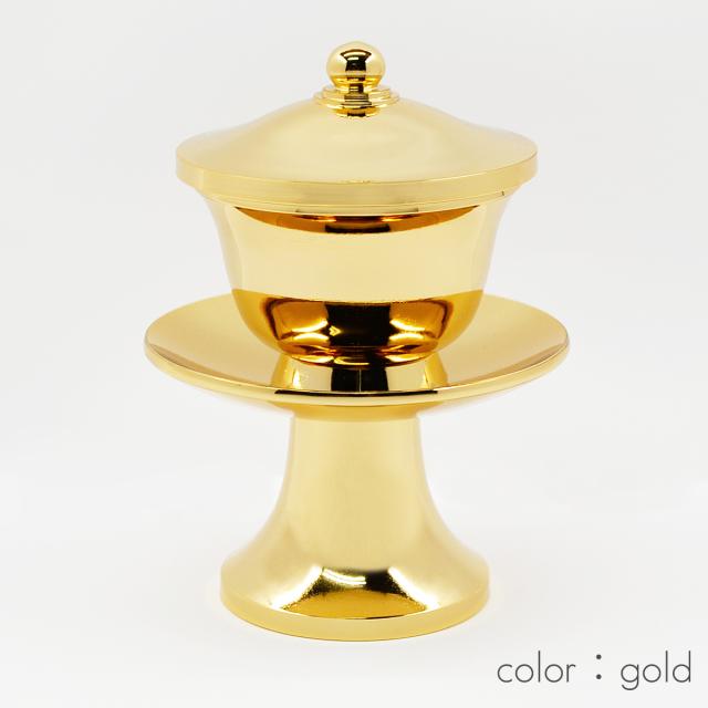 茶器 お水入れ 003 ゴールド 合金属製 創価学会用仏具 SGI SOKA