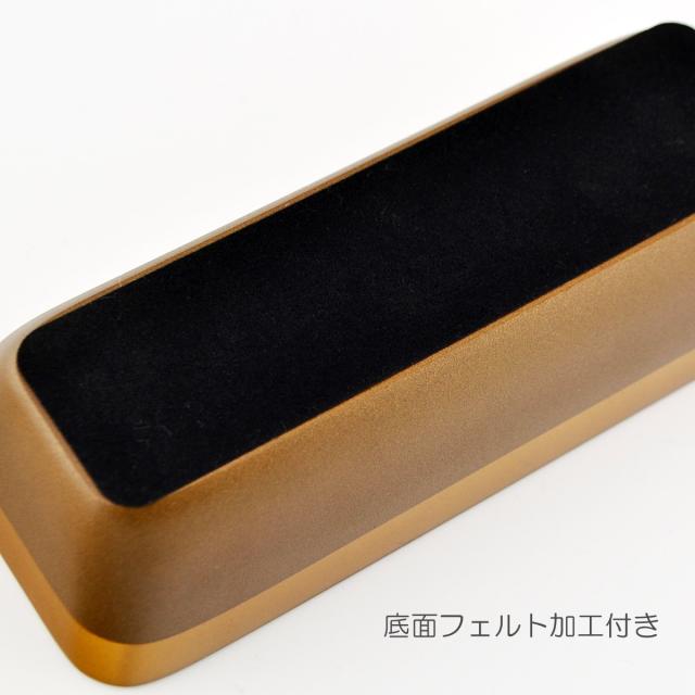 角香炉 長香炉 036 ブラウン Sサイズ ミニ 真鍮製 底面フェルト加工 創価学会用仏具 コーロ 香炉灰付き お線香用_7